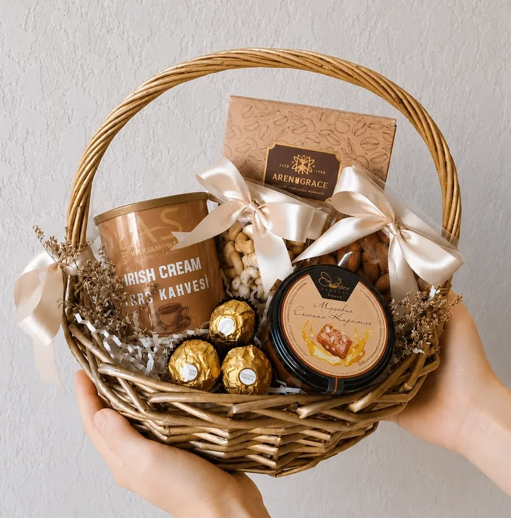 Корзина «Карамельный уют»