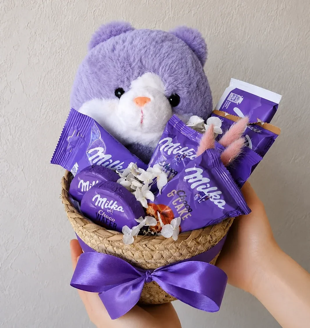 Букет «Мишка Milka»
