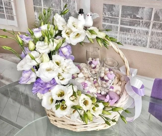 Корзина «Свадебная жемчужина»