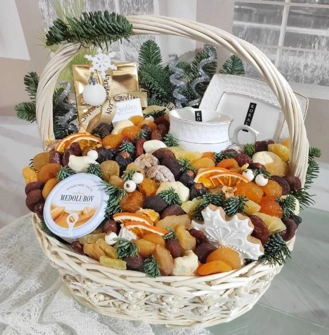 Корзина «Зимняя нежность»